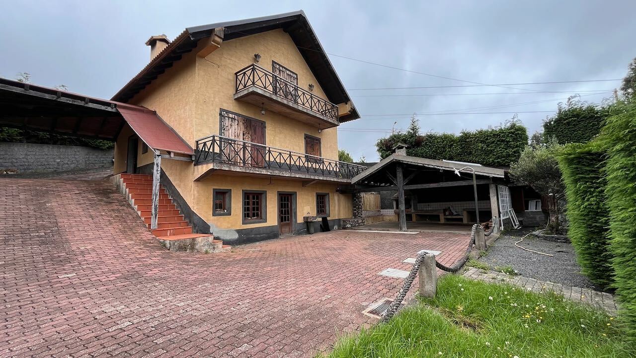 Main House exterior with ocean view